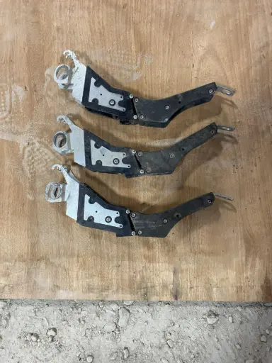 [150111-Used] Used Keeton QA Bracket White 9000 with Furrow Jet Bracket